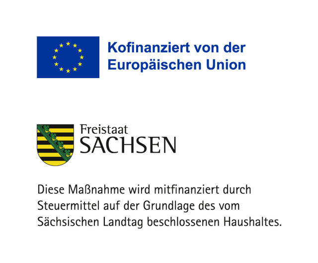 Kofinanziert von der Europäischen Union – EFRE/ESF Freistaat Sachsen